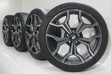 BMW X1 F48 X2 F39 722M 19 inch velgen Pirelli Zomerbanden Ni, Auto-onderdelen, 19 inch, Gebruikt, Velg(en), Ophalen of Verzenden