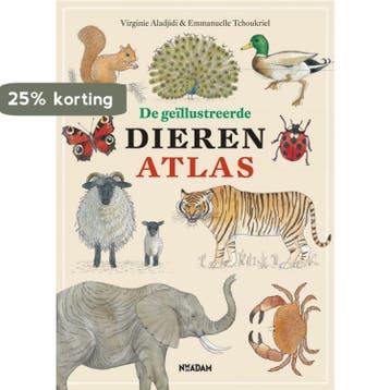 De geïllustreerde dierenatlas 9789046807835, Boeken, Kinderboeken | Kleuters, Verzenden, Gelezen, Virginie Aladjidi