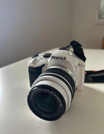 Pentax K-x [WHITE] + SMC PENTAX-DA L 18-55mm F3.5-5.6, Nieuw