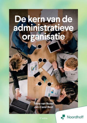 9789001196349 De kern van de administratieve organisatie ..., Verzenden, Zo goed als nieuw, Jan-Carel Bast
