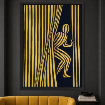 FÜR (1978) - Behind the Curtain - XL Size - (We Spray) NOT a