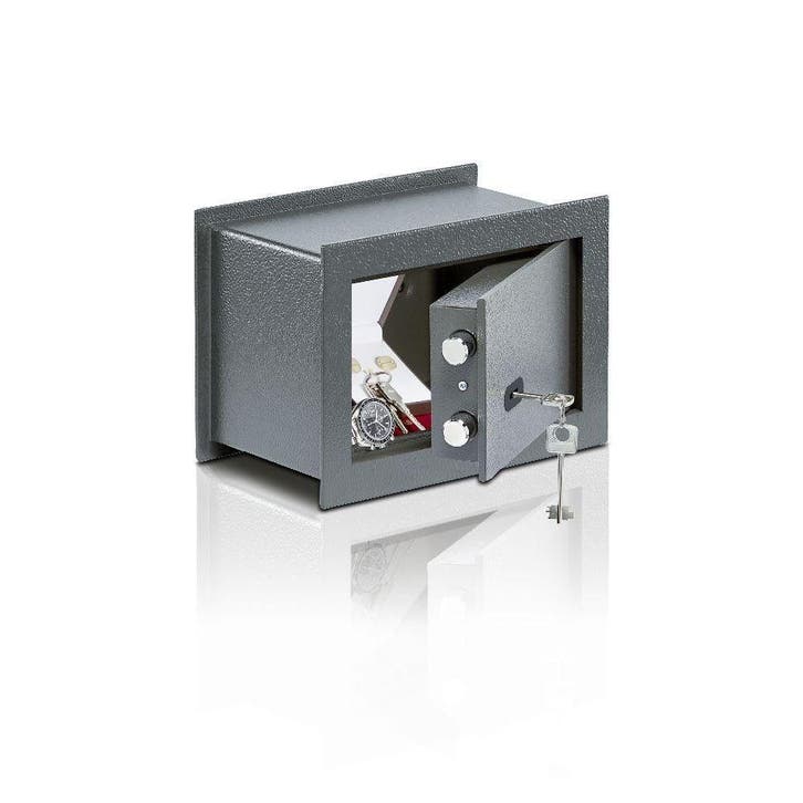 Burg-Wächter Pure-Safe PSW110K muurkluis met sleutelslot, Huis en Inrichting, Brandblussers en Brandkasten, Nieuw, Verzenden