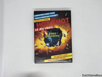 Atari 2600 - Hot Shot / Goliath - Time Machine, Verzenden, Gebruikt