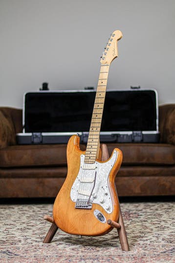 Fender American Deluxe Strat Gilmour 2012 | Natural Ash, Nieuw