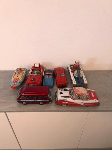 Schuco - Blikken speelgoedauto - NO RESERVE P.D. 26 Patrol /, Antiek en Kunst