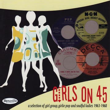 cd - Various - Girls On 45: A Collection Of Girl Groups,..., Verzenden, Zo goed als nieuw