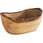 Kom | EARTH OLIVE | Olijfhout | Per Stuk | 250x100x90(h)mm, Verzenden, Nieuw in verpakking