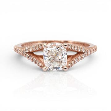 Ring - 18 karaat Roségoud - 1.75ct. tw. Diamant (Natuurlijk), Sieraden, Tassen en Uiterlijk, Ringen, Nieuw