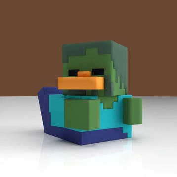 Minecraft Tubbz PVC Figure Zombie 1st Edition 10 cm (Thema), Verzenden, Zo goed als nieuw