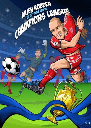 Arjen Robben en de finale van de Champions League, Verzenden, Gelezen