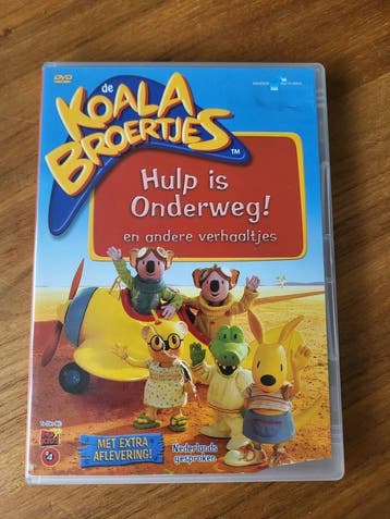 DVD - De Koala Broertjes - Hulp Is Onderweg, Avontuur, Gebruikt, Verzenden, Alle leeftijden