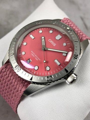Oris - Divers Sixty Five Cotton Candy Automatic Pink - 01, Nieuw