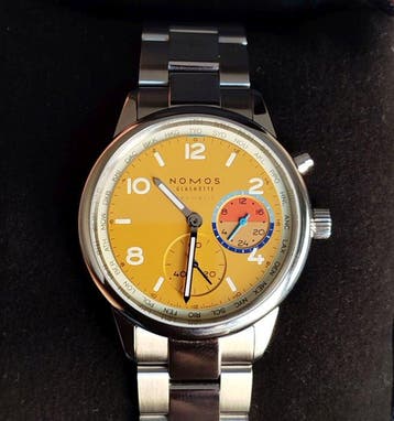 Nomos - Club Sport Neomatik Worldtimer Dune - 790.S6 Limited, Nieuw