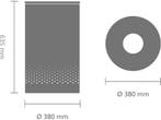 Brabantia Wasmand - 60 l - Quick-Drop Opening - White / Dark, Verzenden, Zo goed als nieuw