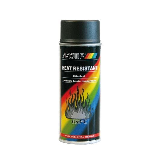 Motip Hittebestendige Lak Antraciet 650°C 400ml, Auto diversen, Autogereedschap, Nieuw, Ophalen of Verzenden