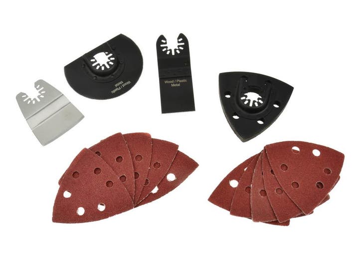 Multi-tool Accessoires Set - 14 Delig - Schuurpapier - Schra, Auto diversen, Autogereedschap, Nieuw, Ophalen of Verzenden
