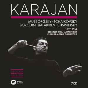 cd box - Karajan - Russian Music (1949-1960), Cd's en Dvd's, Cd's | Klassiek, Verzenden, Zo goed als nieuw