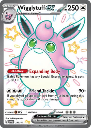 Wigglytuff ex (PAF 222), Ophalen of Verzenden, Nieuw