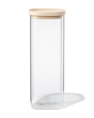 HEMA Voorraad bus 2100ml glas met deksel van €8.99 voor sale, Huis en Inrichting, Keuken | Potten en Pannen, Verzenden, Nieuw