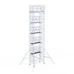 Rolsteiger Professional 135x250 12,2m werkhoogte vrijstaand, Doe-het-zelf en Verbouw, Steigers, Verzenden, Nieuw, Rolsteiger of Kamersteiger