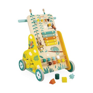 Janod houten loopwagen Tropik - bab van €79,99 voor €71,99, Kinderen en Baby's, Ophalen of Verzenden, Nieuw