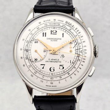 Chronographe Suisse - Bicompax - Cal. Landeron 248 -, Nieuw
