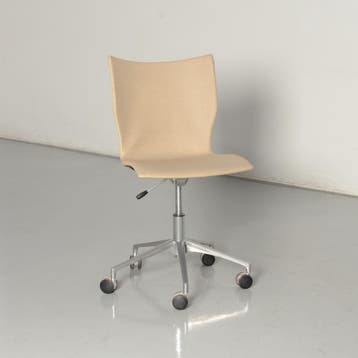 Casala Onyx IV design vergaderstoel, beige, verrijdbaar, Ophalen of Verzenden, Nieuw