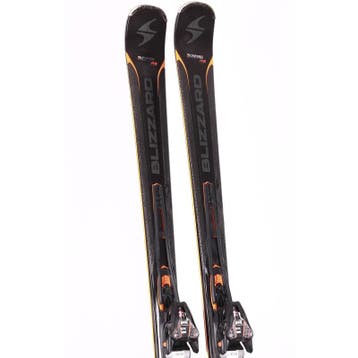 181 skis BLIZZARD QUATTRO RS, black, grip walk + Marker Xce, Sport en Fitness, Verzenden, Gebruikt