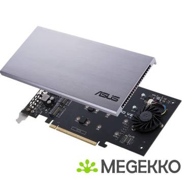 ASUS HYPER M.2 X16 CARD V2, Computers en Software, Netwerkkaarten, Verzenden, Nieuw, ASUS