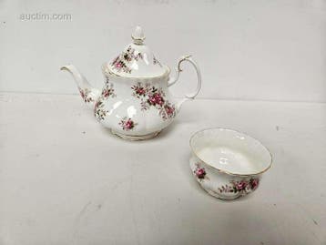 porseleinen servies Royal Albert Moss Rose (2x), Nieuw