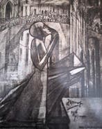 Jan Toorop (1858-1928) - Gebed voor den kruisweg