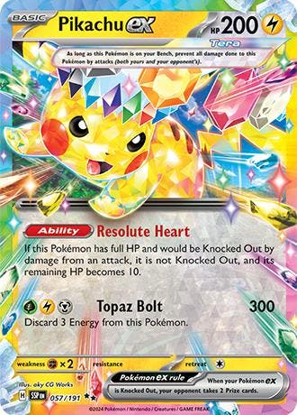 Pikachu ex #57, Ophalen of Verzenden, Nieuw