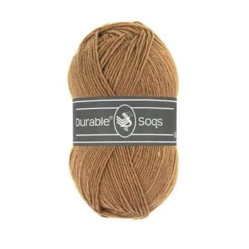 Durable Soqs 2218 Hazelnut - Haakgaren / Breigaren, Hobby en Vrije tijd, Breien en Haken, Ophalen of Verzenden, Nieuw, Breien of Haken