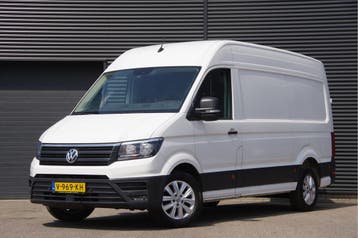 Volkswagen Crafter 35 2.0 TDI 140PK L3H3 (L2H2) EURO 6! 3-ZI, Stof, Gebruikt, Euro 6, Volkswagen