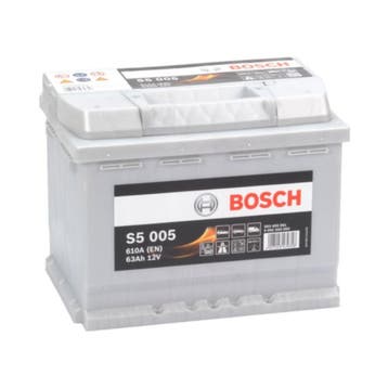 Bosch Auto accu 12 volt 63 ah Type S5 005, Ophalen of Verzenden, Nieuw