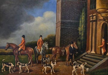 Britse school (XX) - Preparazione alla caccia