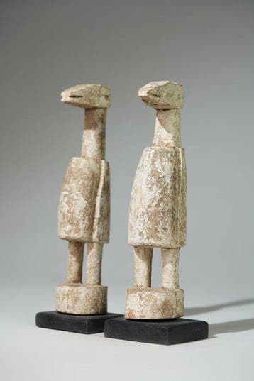 Een houten beeld - Adan - Ghana (Zonder minimumprijs)