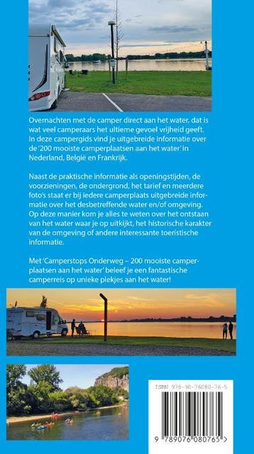 Camperstops onderweg - Overnachten aan het water /, Verzenden, Zo goed als nieuw