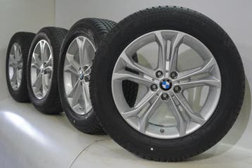 BMW X3 X4 G01 G02 688 18 inch velgen Bridgestone Runflat Win, 18 inch, Gebruikt, Velg(en), Winterbanden