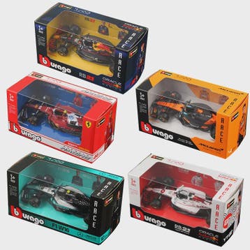 Bburago 1:43 Formule 1 Raceauto Model - Red Bull, Mercedes,, Verzenden, Nieuw
