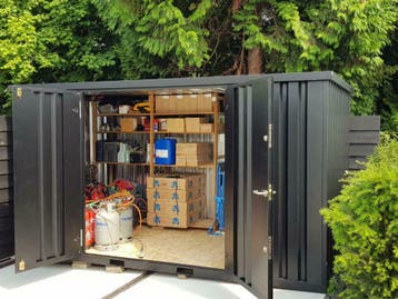 Demontabel tuinhuis kopen/ 10 ft / laagste prijs/ op=op, Tuinhuis, 250 tot 500 cm, Nieuw, Minder dan 200 cm