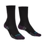 Bridgedale Hike Lightweight Merino Crew  Zwart - Dames (41-4, Sport en Fitness, Bergsport en Wandelen, Verzenden, Nieuw, Kleding