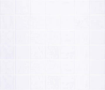 Wandtegel Handvorm Geo Twist Wit Glans 10x10 (Muurtegels), Nieuw, Minder dan 20 cm, 10 m² of meer, Wandtegels
