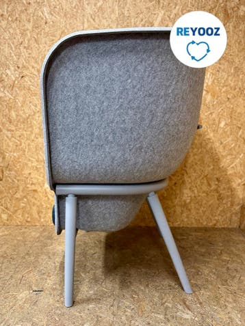 De Vorm - POD - belstoel - akoestische stoel - lichtgrij..., Nieuw in verpakking