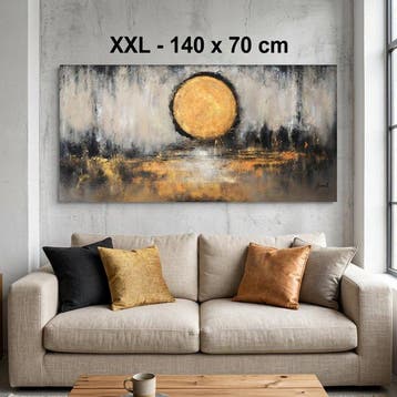 Monika Spiewak - Abstract - Oil Painting Stretched On The