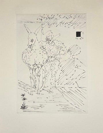 Salvador Dali (1904-1989) - Le Tricorne (El sombrero de tres