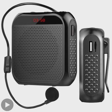 Draagbare Megafoon Speaker met Microfoon - Geluidsversterker, Verzenden, Nieuw
