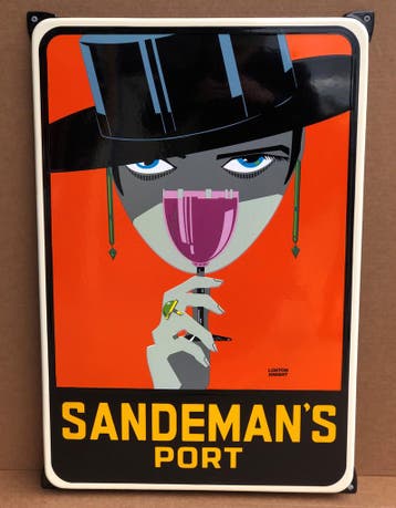 Sandeman's port pure art deco, Verzenden, Nieuw