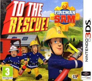 3DS Fireman Sam: To The Rescue!, Spelcomputers en Games, Verzenden, Zo goed als nieuw