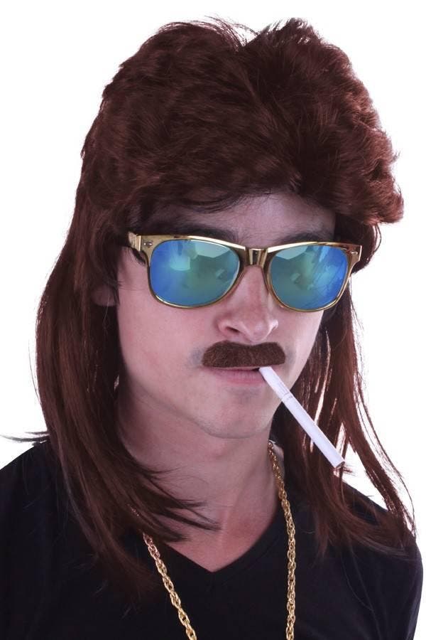 Pruik new kids Gerrie van Boven Maaskantje, Hobby en Vrije tijd, Feestartikelen, Nieuw, Ophalen of Verzenden